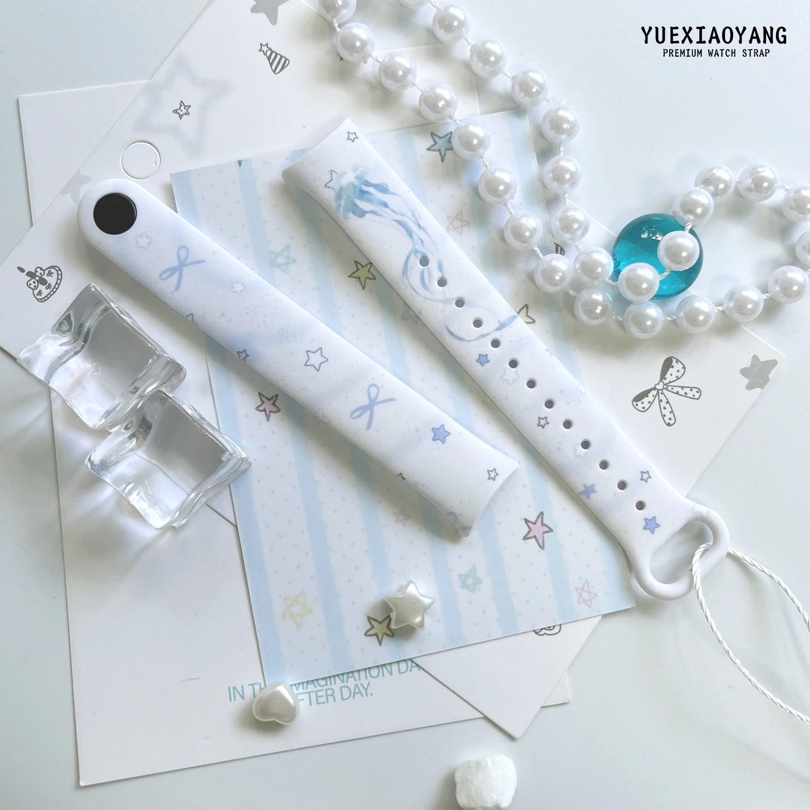 Blue aestheticism Series Printed Wristband for Xiaomi Mi Band 10 9 8 Wrist Strap Replaceable Watchband for Mi Band 10 9 8 Smart
Blue aestheticism Series Printed Wristband for Xiaomi Mi Band 10 9 8 Wrist Strap Replaceable Watchband for Mi Band 10 9 8 Smart