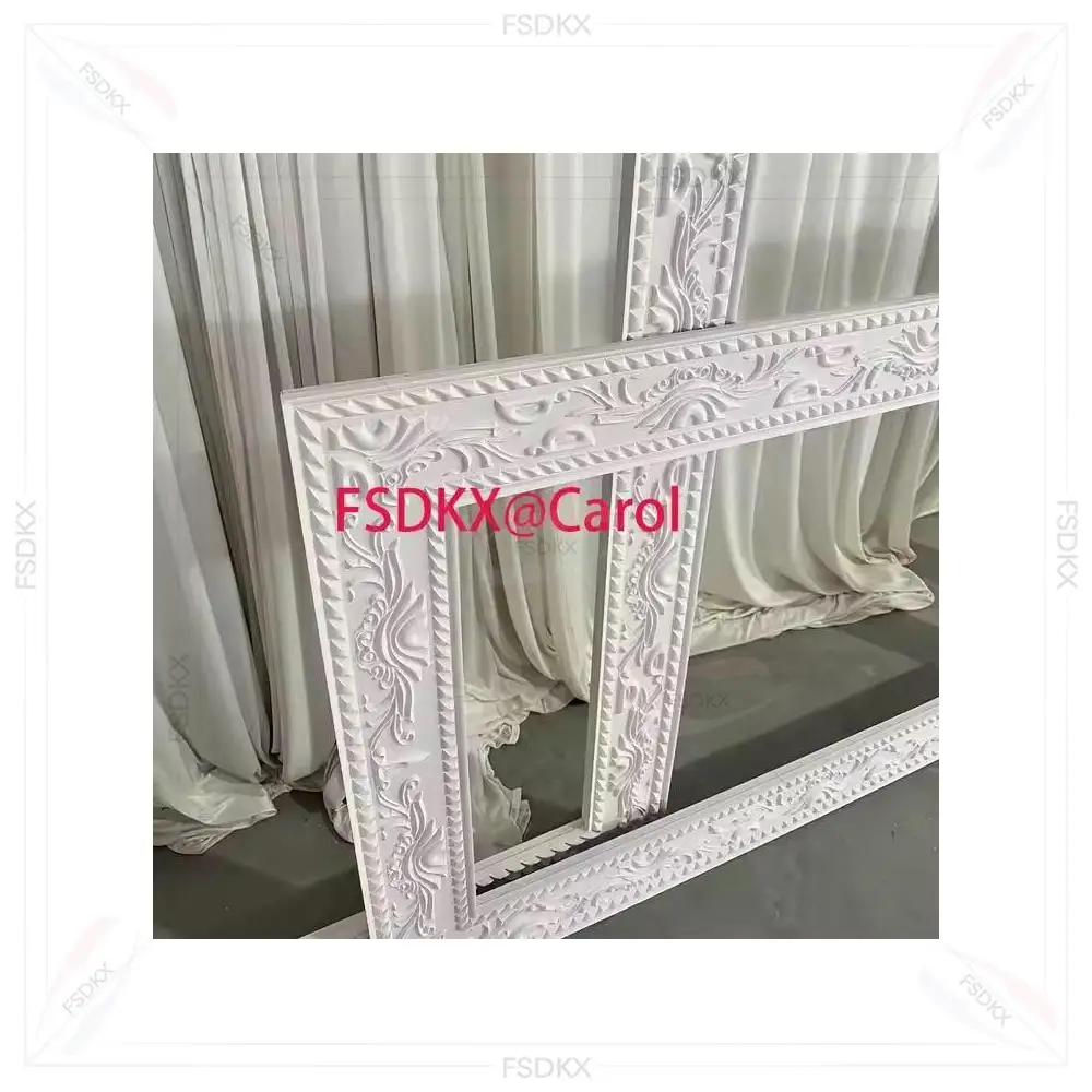 Luxury Gold Pvc 3D Arch Modern Wedding Decoration Backdrop Event Stage Supplies Background Gold Backdrop Stand
Luxury Gold Pvc 3D Arch Modern Wedding Decoration Backdrop Event Stage Supplies Background Gold Backdrop Stand