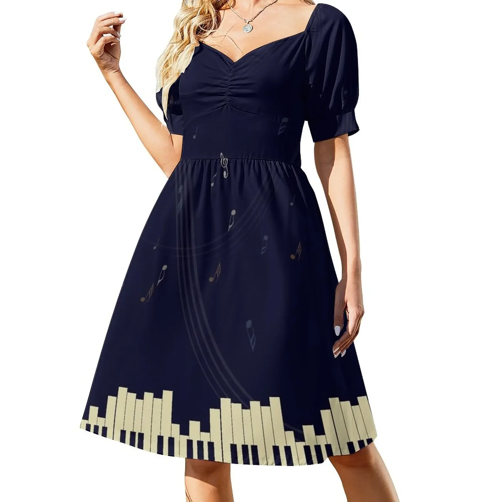 Piano Jazz Festival Concert singer Marine Beige Short-Sleeved Dress summer dress womens 2025 dresses korean style
Piano Jazz Festival Concert singer Marine Beige Short-Sleeved Dress summer dress womens 2025 dresses korean style