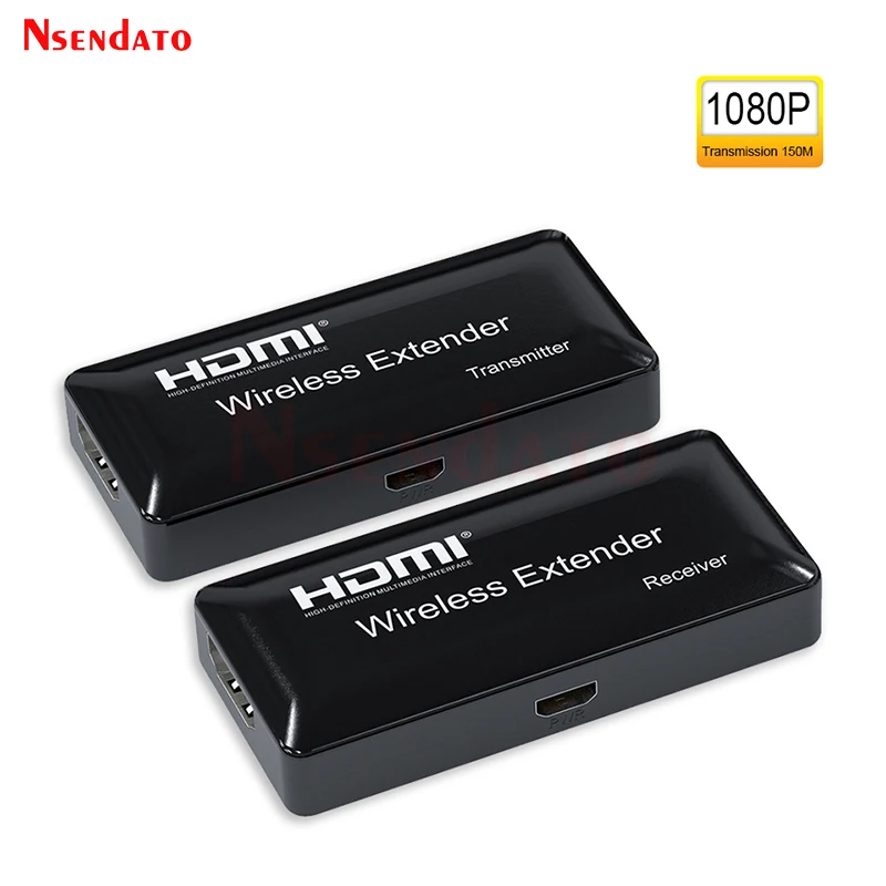 2.4G/5G 150M HDMI Wireless Video Audio Transmitter and Receiver Kit 1 To 4 1080P Wireless Wifi HDMI Extender Switch for PS4 PC
2.4G/5G 150M HDMI Wireless Video Audio Transmitter and Receiver Kit 1 To 4 1080P Wireless Wifi HDMI Extender Switch for PS4 PC