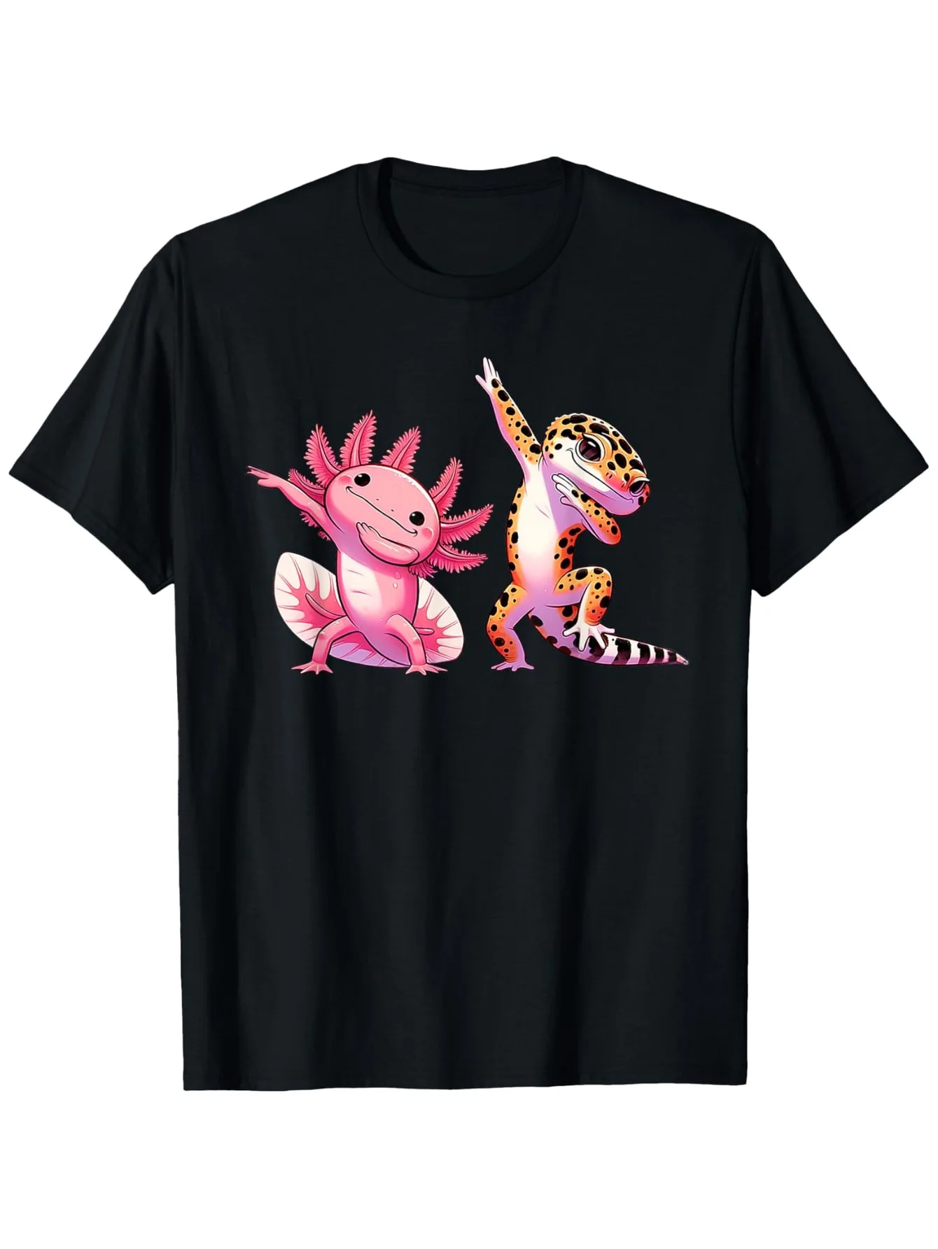 Милая кавайная леопардовая геккон-пат, мексиканская футболка Axolotl Friend для мальчиков, 180 г, мягкая повседневная черная футболка с круглым вырезом, машинная стиральная
Милая кавайная леопардовая геккон-пат, мексиканская футболка Axolotl Friend для мальчиков, 180 г, мягкая повседневная черная футболка с круглым вырезом, машинная стиральная