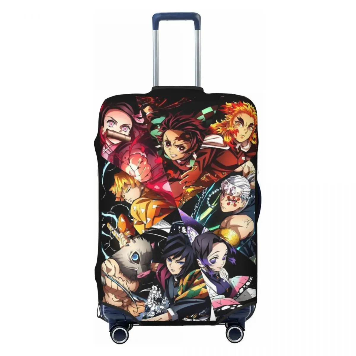 Custom Demon Slayer Kimetsu No Yaiba Travel Luggage Cover Inosuke Hashibira Zenitsu Agatsuma Suitcase Cover Protector 18-32 Inch
Custom Demon Slayer Kimetsu No Yaiba Travel Luggage Cover Inosuke Hashibira Zenitsu Agatsuma Suitcase Cover Protector 18-32 Inch