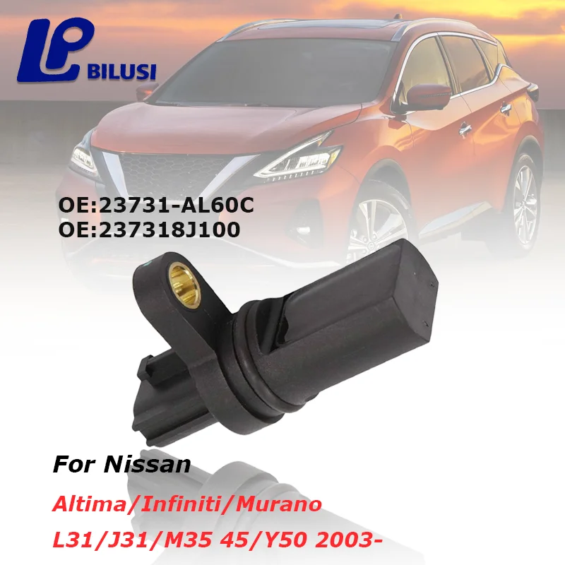 Bilusi 23731-AL60C 23731-2Y29E A29-662-L20 Crankshaft Position Sensor For Infiniti M35/45 Y50 Nissan 350Z March Teana 02-08
Bilusi 23731-AL60C 23731-2Y29E A29-662-L20 Crankshaft Position Sensor For Infiniti M35/45 Y50 Nissan 350Z March Teana 02-08