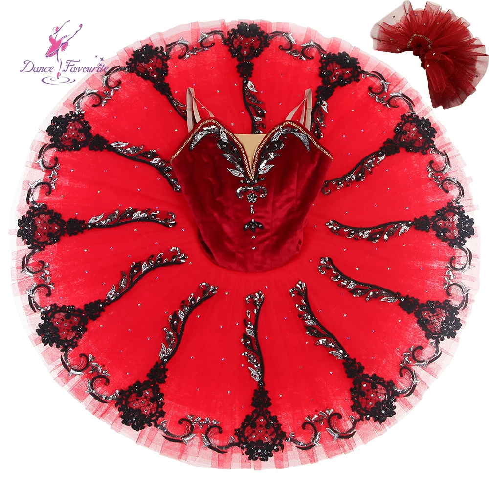 Dance Favourite Ballet Tutus B24001 Red Velvet Professional Tutu Made -to-Order Ballet Tutus Variation of Paquita
Dance Favourite Ballet Tutus B24001 Red Velvet Professional Tutu Made -to-Order Ballet Tutus Variation of Paquita