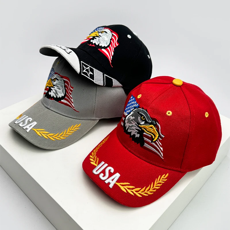 New Men Women American Flag Eagle Embroidery Baseball Hats Fashion Breathable Sunshade Snapback Caps Versatile Personal Street
New Men Women American Flag Eagle Embroidery Baseball Hats Fashion Breathable Sunshade Snapback Caps Versatile Personal Street
