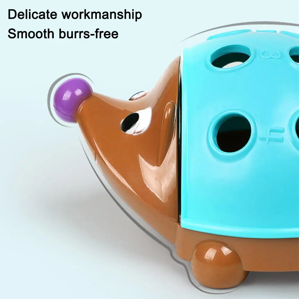 Plastic Hedgehog Peg Puzzle Toy Montessori Early Education Color Cognition Fine Motor Skills Concentration Training
Plastic Hedgehog Peg Puzzle Toy Montessori Early Education Color Cognition Fine Motor Skills Concentration Training