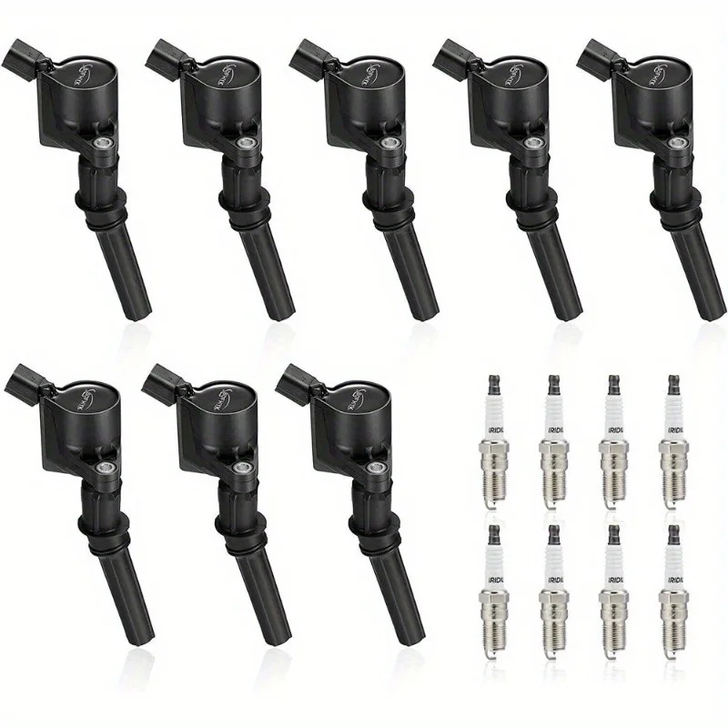 8 катушек зажигания + свеча зажигания SP479 для Ford F-150 4.6L-5.4L V8 (DG508)
8 катушек зажигания + свеча зажигания SP479 для Ford F-150 4.6L-5.4L V8 (DG508)