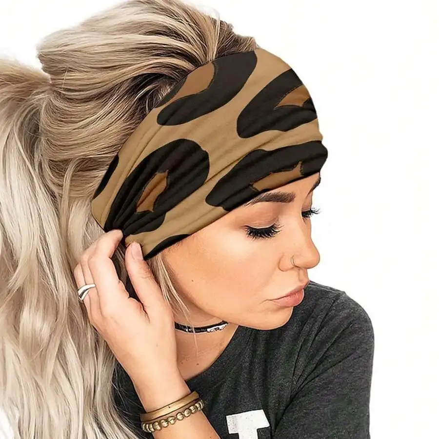 Leopard Print Headband For Women Sports Yoga Running Daily Wear
Leopard Print Headband For Women Sports Yoga Running Daily Wear