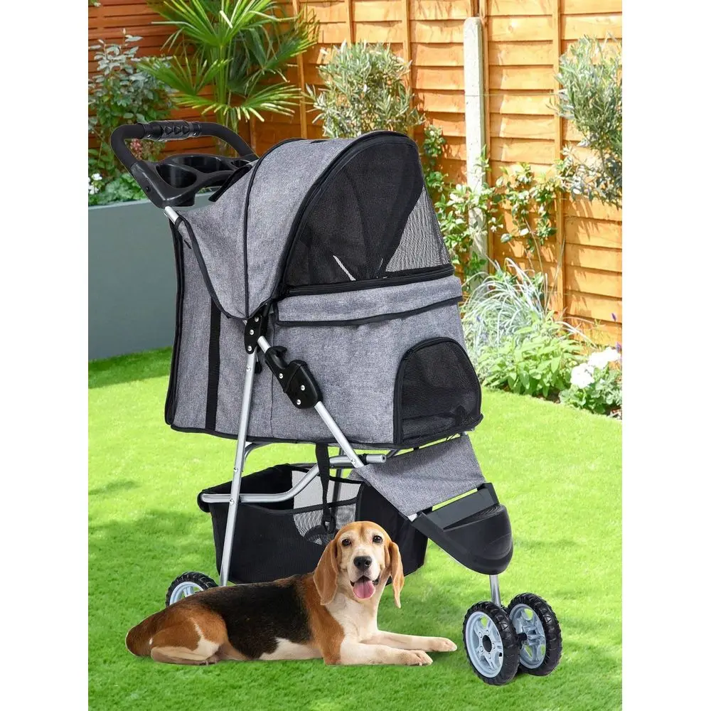 Stroller Dog Cat Jogger Stroller For Medium Small Dogs Cats Folding Lightweight Travel Stroller With Cup Holder, 3 Wheels
Stroller Dog Cat Jogger Stroller For Medium Small Dogs Cats Folding Lightweight Travel Stroller With Cup Holder, 3 Wheels
