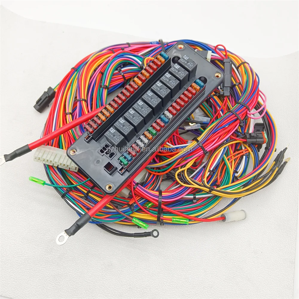 Construction Machinery Parts Cabin Wiring Harness 342-2856 3422856 For Excavator Cat E34D E328D E329D E336D
Construction Machinery Parts Cabin Wiring Harness 342-2856 3422856 For Excavator Cat E34D E328D E329D E336D