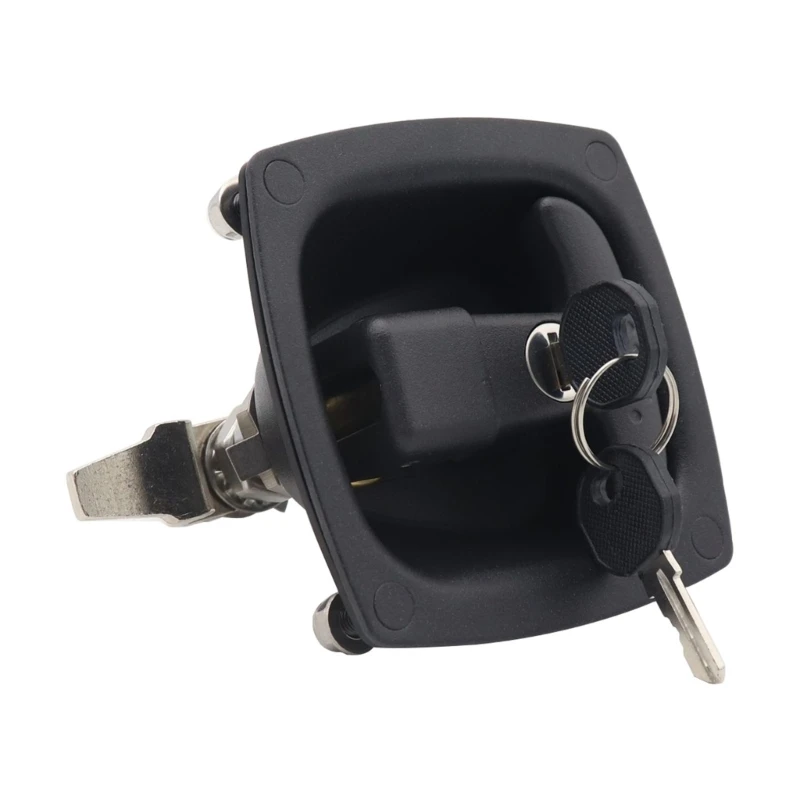 Multifunctional T Type Lock Latchs with Foldable Handle for Boat Campers Truck Panel Trailer Secure Cabinet Door Locking
Multifunctional T Type Lock Latchs with Foldable Handle for Boat Campers Truck Panel Trailer Secure Cabinet Door Locking
