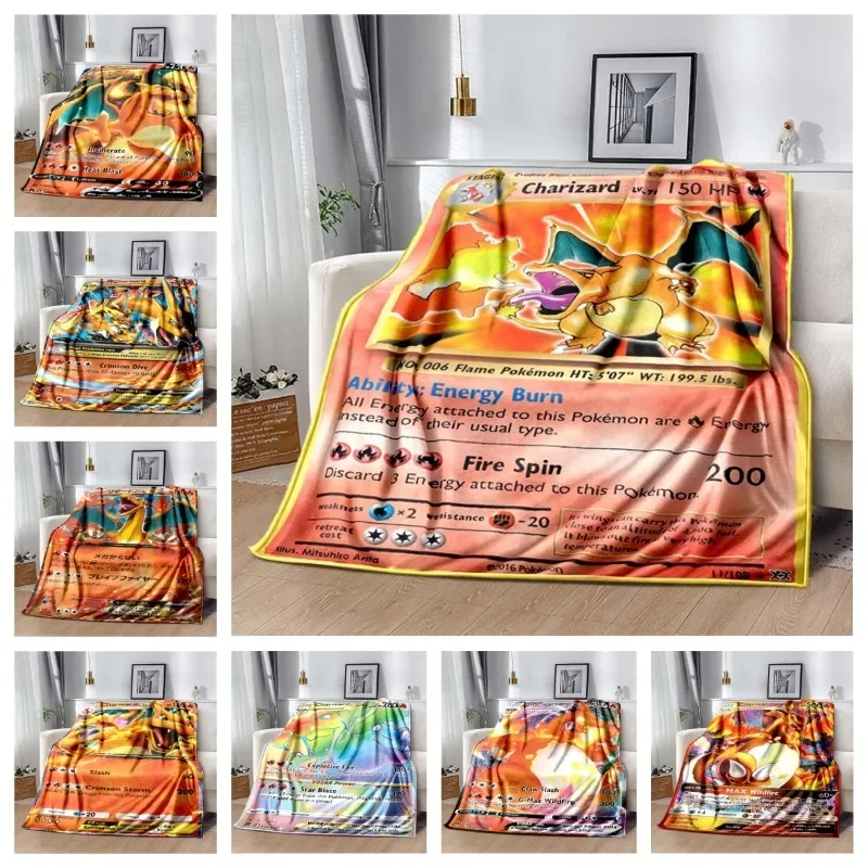 Pokemon Anime Card Blanket Cute Flannel Fluffy Throw Camping Blankets for Children Sofa Throw Thin Picnic Blanket Fashion Gifts
Pokemon Anime Card Blanket Cute Flannel Fluffy Throw Camping Blankets for Children Sofa Throw Thin Picnic Blanket Fashion Gifts