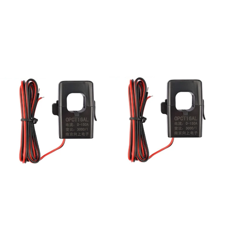 2X High Frequency Split Core Current Transformer OPCT16AL 3000/1 AC CT Clamp On Current Transformer
2X High Frequency Split Core Current Transformer OPCT16AL 3000/1 AC CT Clamp On Current Transformer