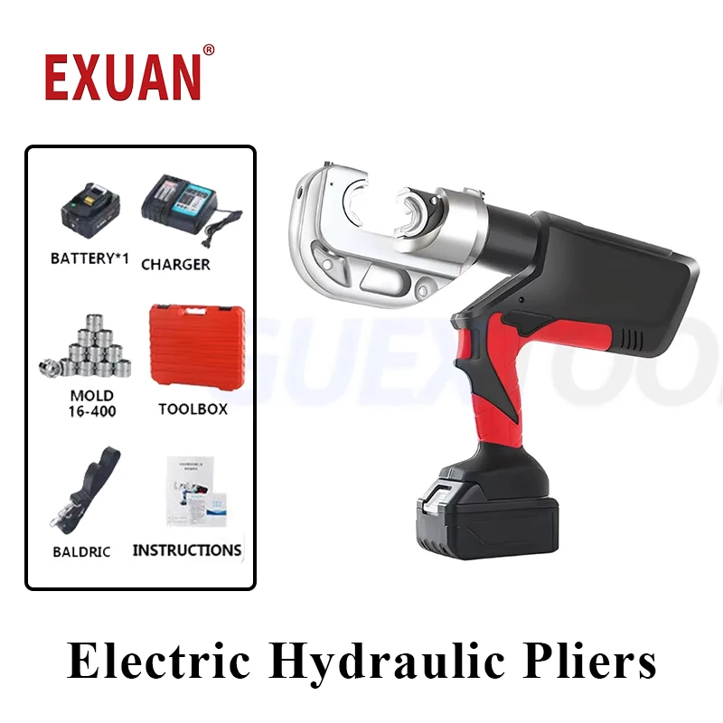 Electric Hydraulic Pliers Steel Casting Material Wire Clamp Multi Functional 2-in-1 Copper Aluminum Terminal Crimping Pliers
Electric Hydraulic Pliers Steel Casting Material Wire Clamp Multi Functional 2-in-1 Copper Aluminum Terminal Crimping Pliers