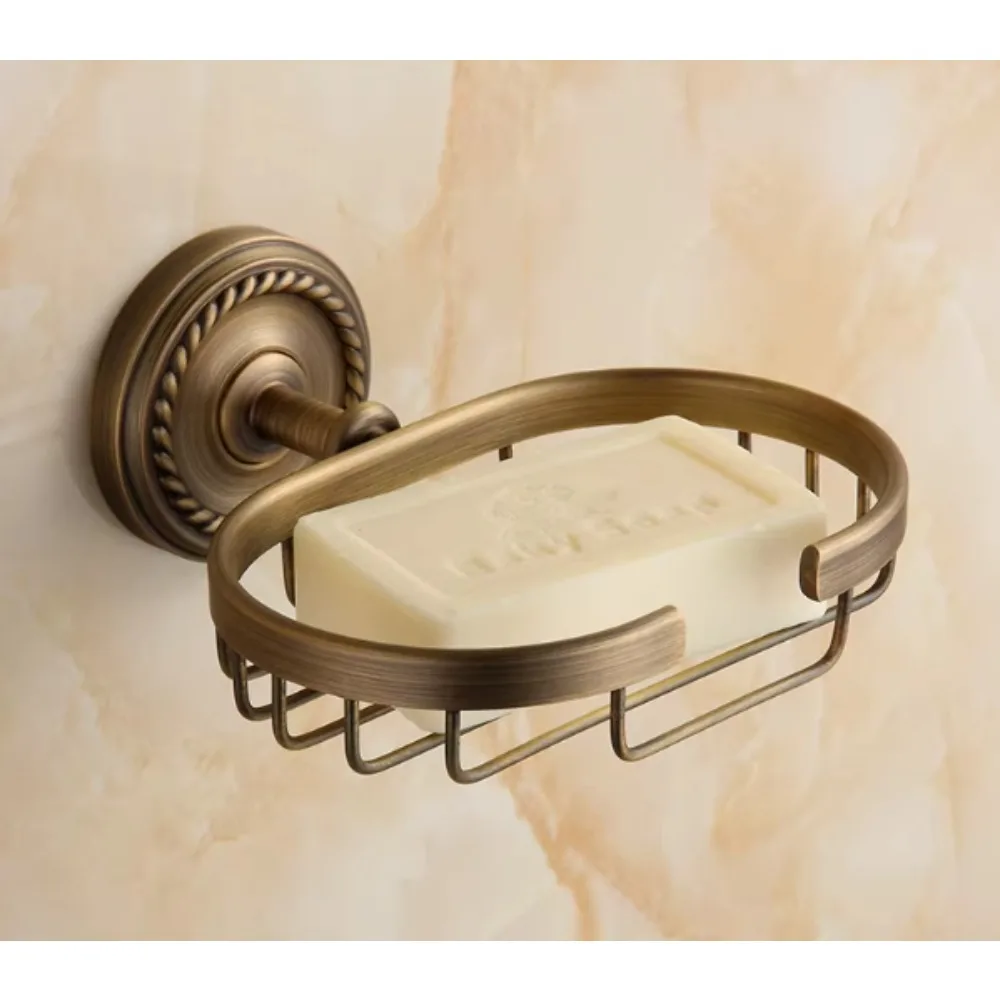 Винтажная антикварная латунная корзина для мыла, настенный дизайн, модная мыльница для ванной комнаты
Винтажная антикварная латунная корзина для мыла, настенный дизайн, модная мыльница для ванной комнаты