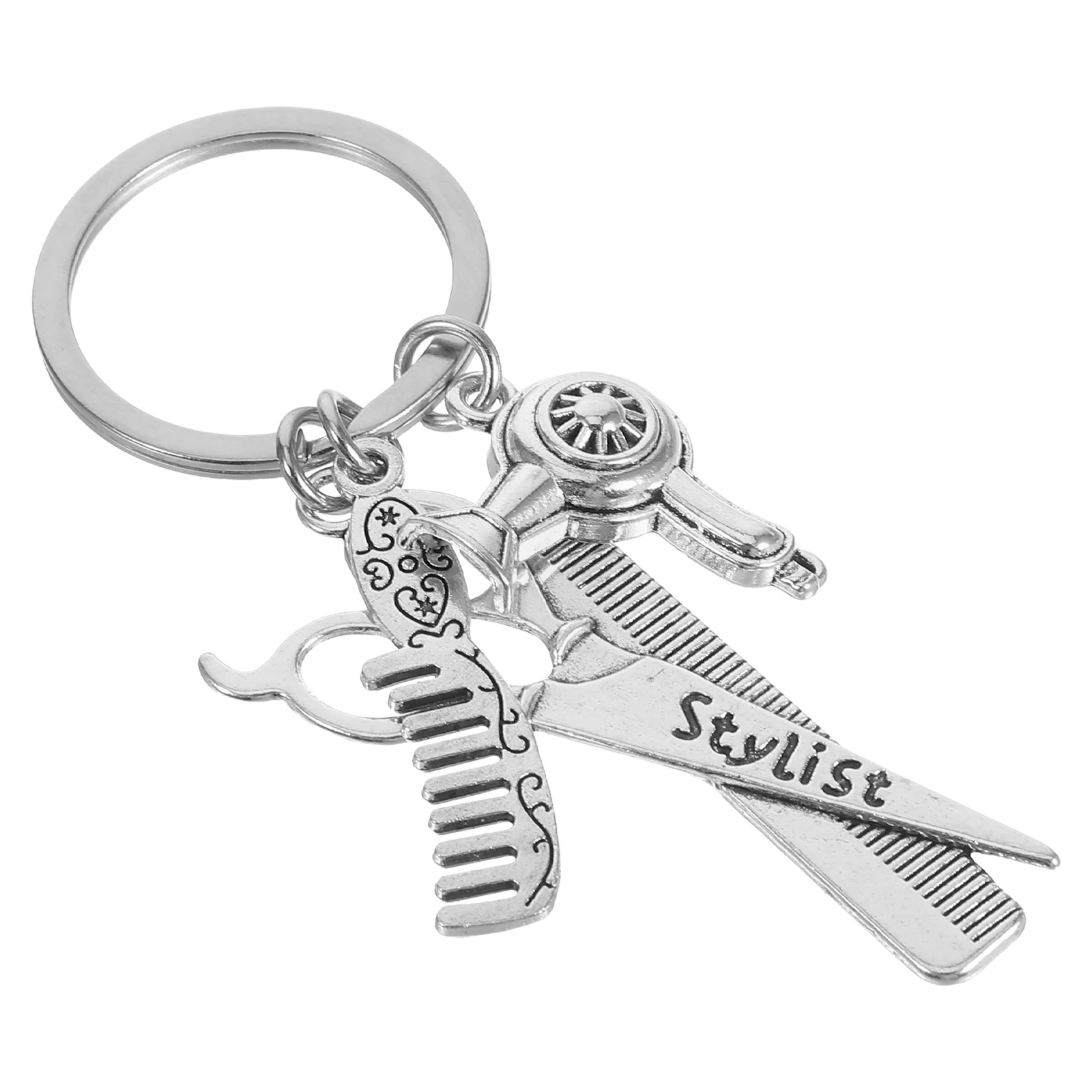 Hairdresser Keychain Stylist Charms Dryer Salon Barber Comb Bag Hanging Pendant Accessories
Hairdresser Keychain Stylist Charms Dryer Salon Barber Comb Bag Hanging Pendant Accessories