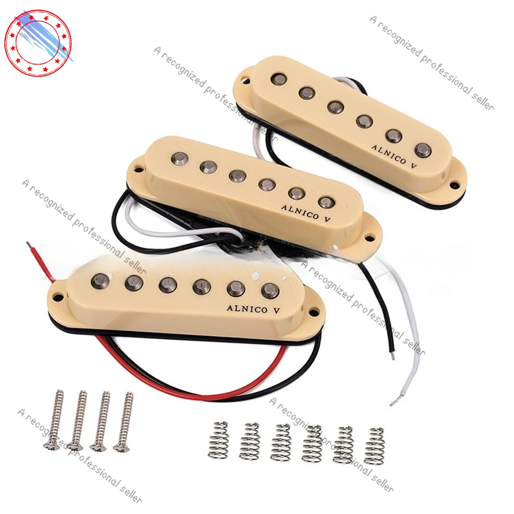 Musical Instrument Accessories, Guitar Accessories, Electric Guitar Accessories, Electric Guitar Alnicov Three Single Pickup Set 
Musical Instrument Accessories, Guitar Accessories, Electric Guitar Accessories, Electric Guitar Alnicov Three Single Pickup Set