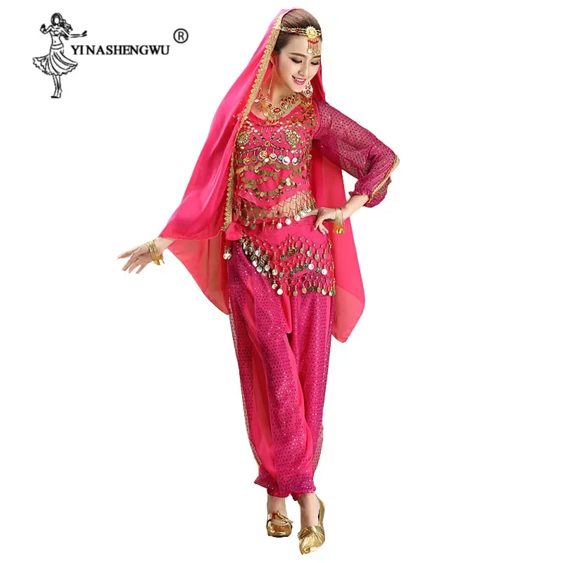 Oriental Bellydance Bollywood Costume Set Costumes Ladies Sari Belly Dance Professional Indian Women YI NA SHENG WU Polyester
Oriental Bellydance Bollywood Costume Set Costumes Ladies Sari Belly Dance Professional Indian Women YI NA SHENG WU Polyester