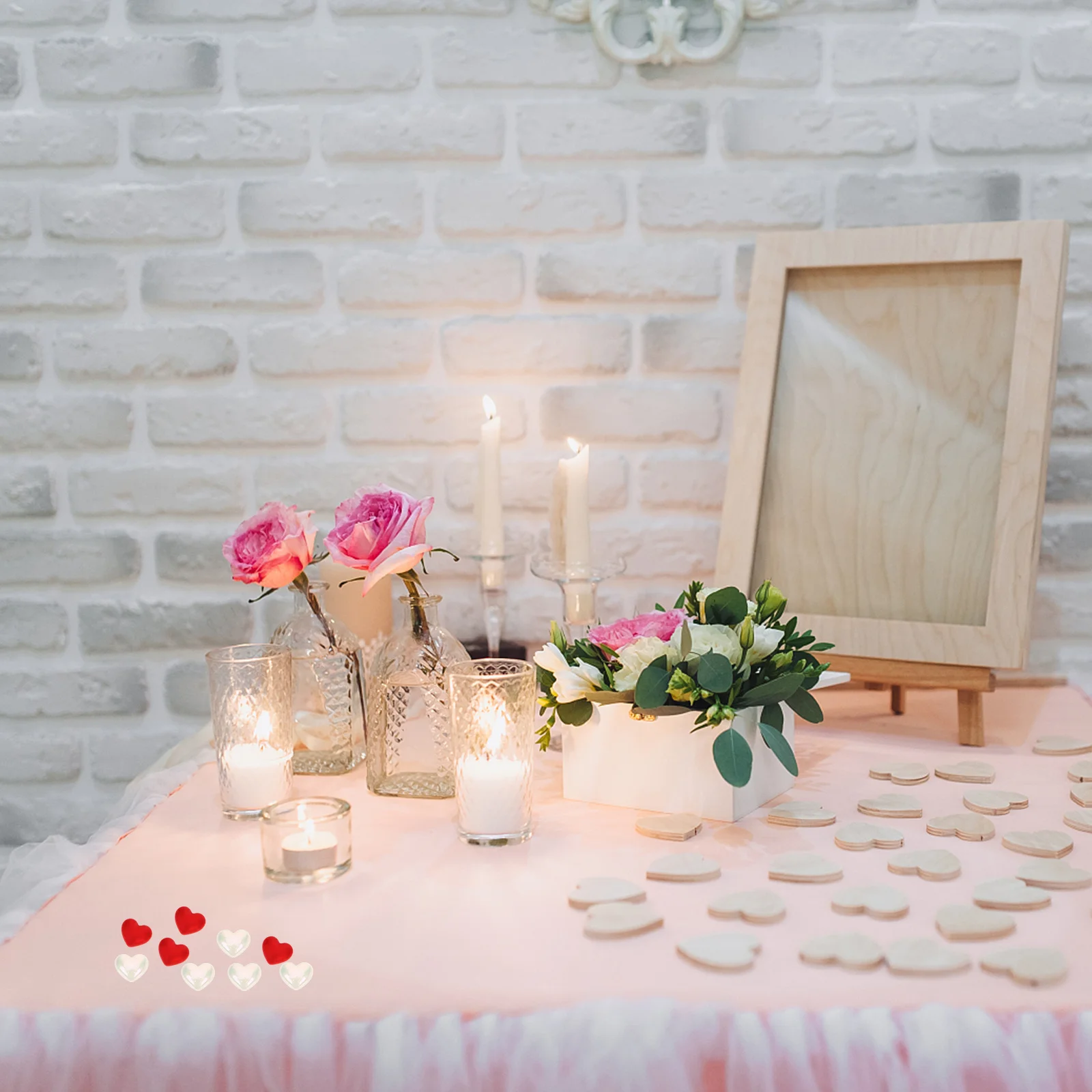 20Pcs Artificial Pearl Heart Shape Vase Fillers Lightweight Decorative Props for Engagement Party Wedding Festival Table
20Pcs Artificial Pearl Heart Shape Vase Fillers Lightweight Decorative Props for Engagement Party Wedding Festival Table