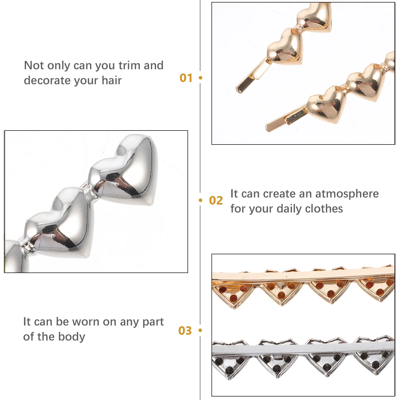 4pcs Styling Holder Hair Clip Alloy Bobby Pins Punk Hair Styling Lovely Charm Embellishment Hairpin Modeling Grips
4pcs Styling Holder Hair Clip Alloy Bobby Pins Punk Hair Styling Lovely Charm Embellishment Hairpin Modeling Grips
