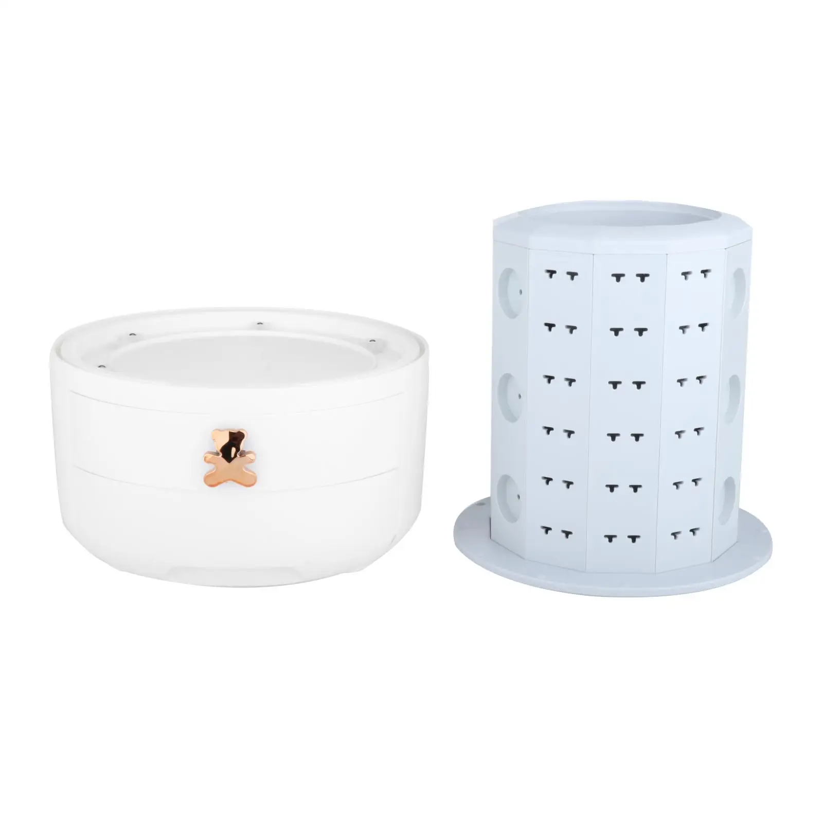 Rotatable Jewelry Earrings Rotation Stand Holder Ring Showcase Organizer Box
Rotatable Jewelry Earrings Rotation Stand Holder Ring Showcase Organizer Box