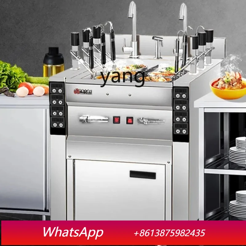 Автоматическая коммерческая печь для приготовления лапши ClX с электрическим и газовым нагревом (на природном газе), коммерческая емкость для варки лапши
Автоматическая коммерческая печь для приготовления лапши ClX с электрическим и газовым нагревом (на природном газе), коммерческая емкость для варки лапши