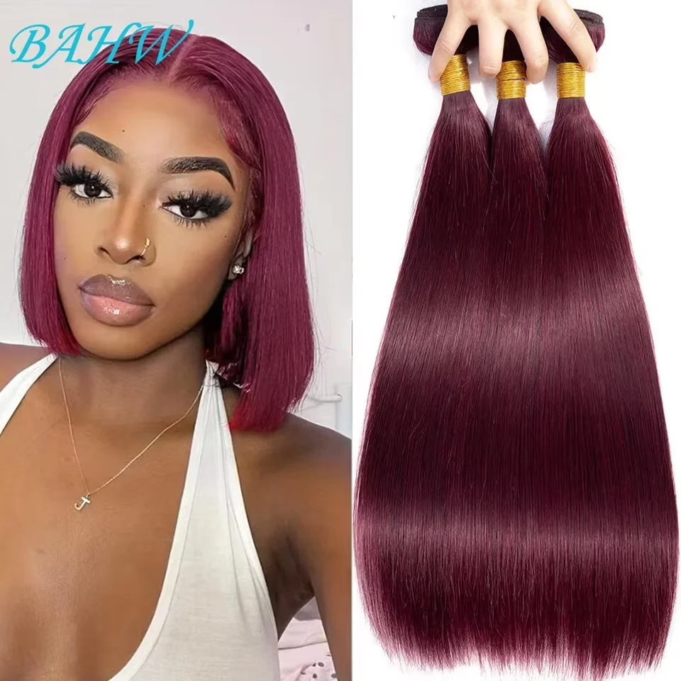 Brazilian Virgin Human Hair Bundles Straight Hair Weave Bundles 1/3/4 PCS 1B/99J Color Burgundy Red Bundles For Black Women
Brazilian Virgin Human Hair Bundles Straight Hair Weave Bundles 1/3/4 PCS 1B/99J Color Burgundy Red Bundles For Black Women
