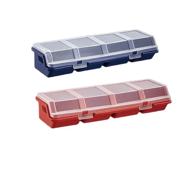 Multi-Compartment Organizer Box for Screws & Small Parts - 1Pc/2Pcs Durable Plastic Hardware and Jewelry Storage Case
Multi-Compartment Organizer Box for Screws & Small Parts - 1Pc/2Pcs Durable Plastic Hardware and Jewelry Storage Case
