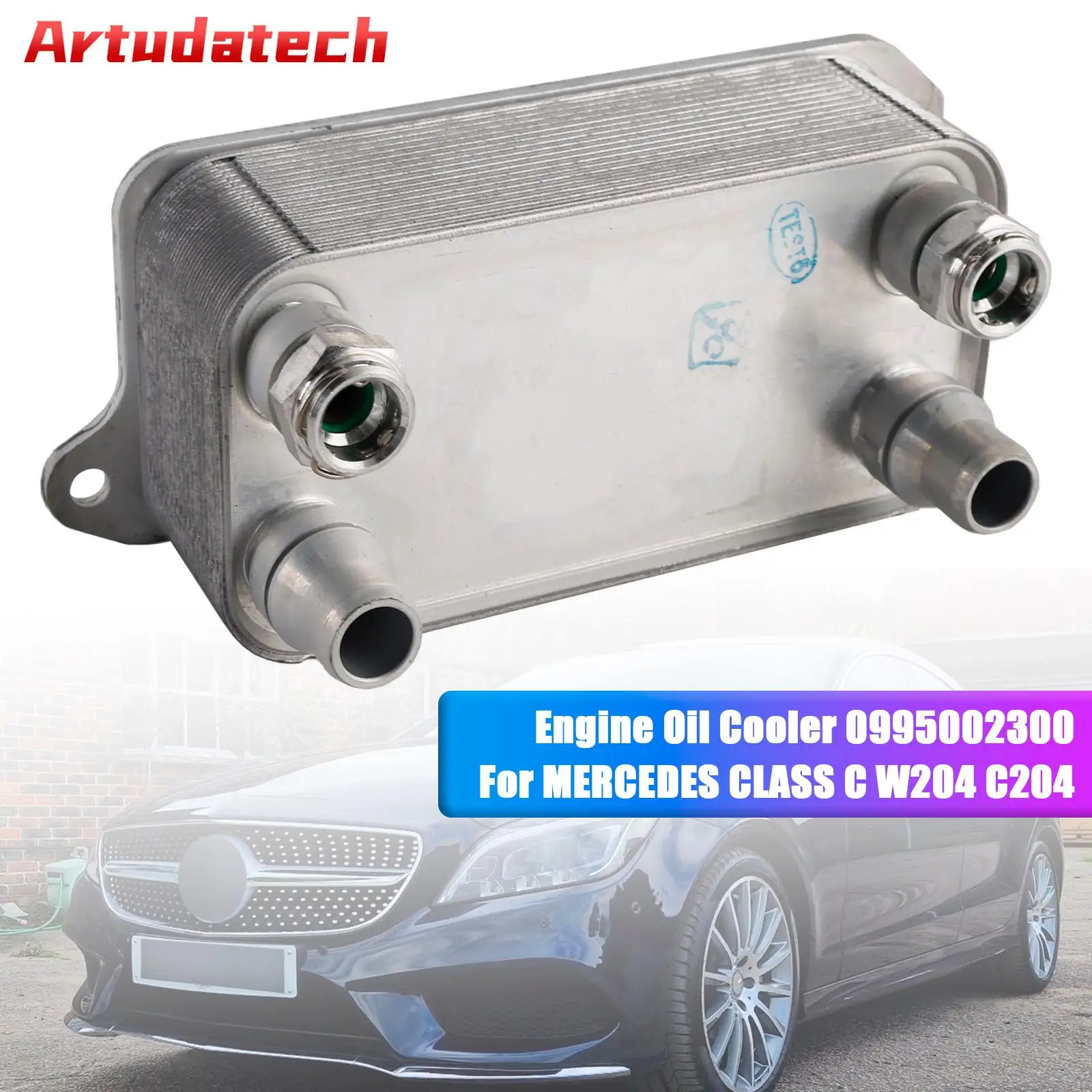 Artudatech Engine Oil Cooler 0995002300 For Mercedes-Benz C-Class W204 C204
Artudatech Engine Oil Cooler 0995002300 For Mercedes-Benz C-Class W204 C204