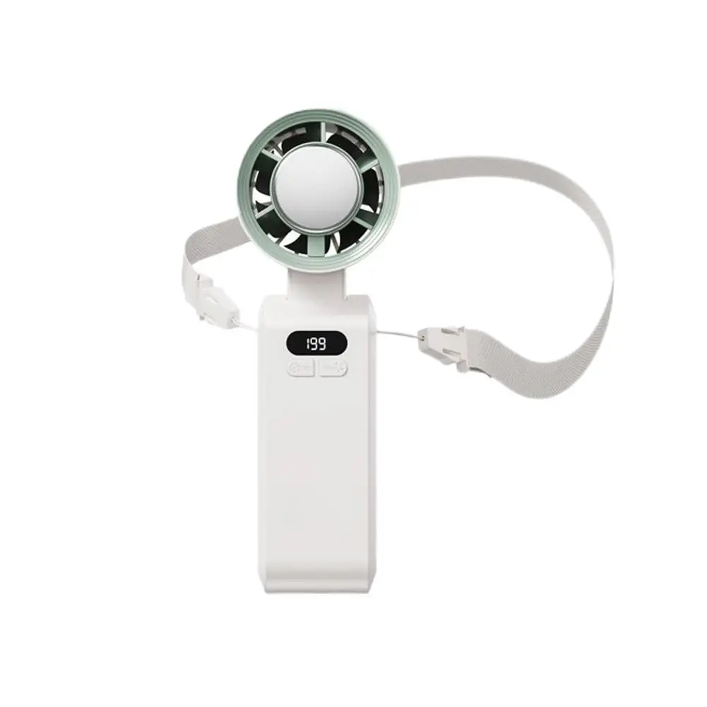 High-quality USB Rechargeable Fan Can Be Hung On The Neck High-Speed Fan Digital Display Electric Cooling Fan Outdoor Gadgets
High-quality USB Rechargeable Fan Can Be Hung On The Neck High-Speed Fan Digital Display Electric Cooling Fan Outdoor Gadgets