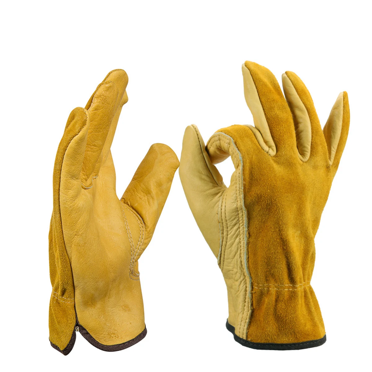 Welding Gloves Heavy Duty Gardening Resistant Work Cattle Protective Electrowelding
Welding Gloves Heavy Duty Gardening Resistant Work Cattle Protective Electrowelding