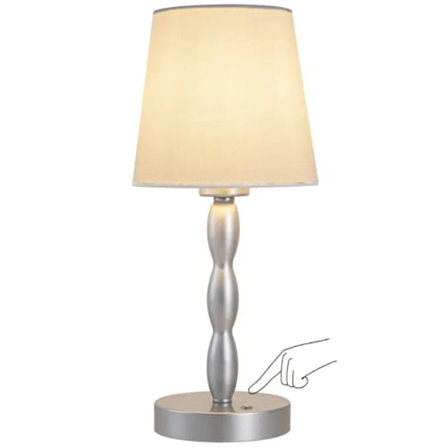 Portable Cordl Table Lamp, Touch Desk Lamp Rechargeable Battery Powered, 3-Level Brightn Stepl Dimmable Bedside Night Lamp, for
Portable Cordl Table Lamp, Touch Desk Lamp Rechargeable Battery Powered, 3-Level Brightn Stepl Dimmable Bedside Night Lamp, for