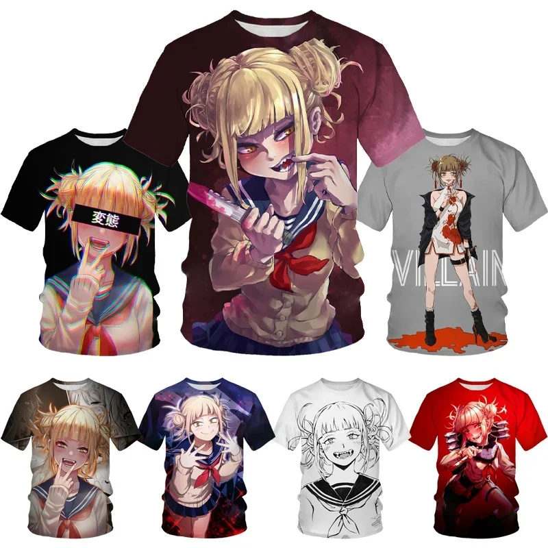 New Himiko Toga 3D T-shirt Casual Summer Men's Short Sleeve Japanese Anime Unisex Fashion Hip Hop T-shirt
New Himiko Toga 3D T-shirt Casual Summer Men's Short Sleeve Japanese Anime Unisex Fashion Hip Hop T-shirt