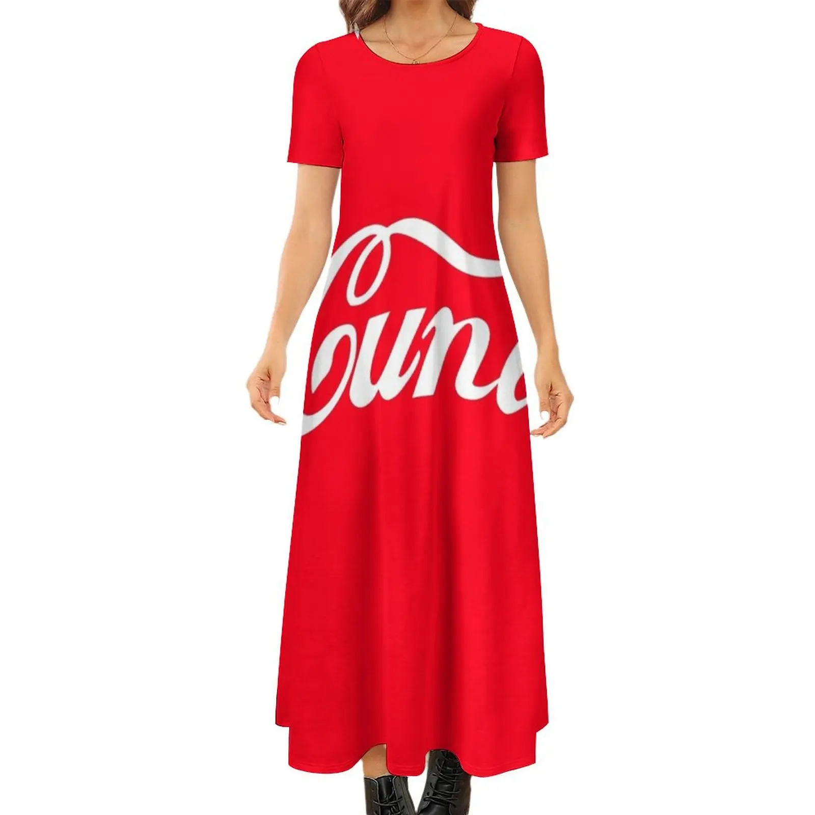C*** Round Neck Short Sleeve Dress elegant chic wedding evening dresses Dress for girls
C*** Round Neck Short Sleeve Dress elegant chic wedding evening dresses Dress for girls