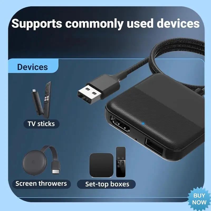 A47Z Car TV Mate Converter For TV Sticks Set-Top Boxes Screen Throwers Game Consoles Multimedia Carplay Adapter For Cars
A47Z Car TV Mate Converter For TV Sticks Set-Top Boxes Screen Throwers Game Consoles Multimedia Carplay Adapter For Cars