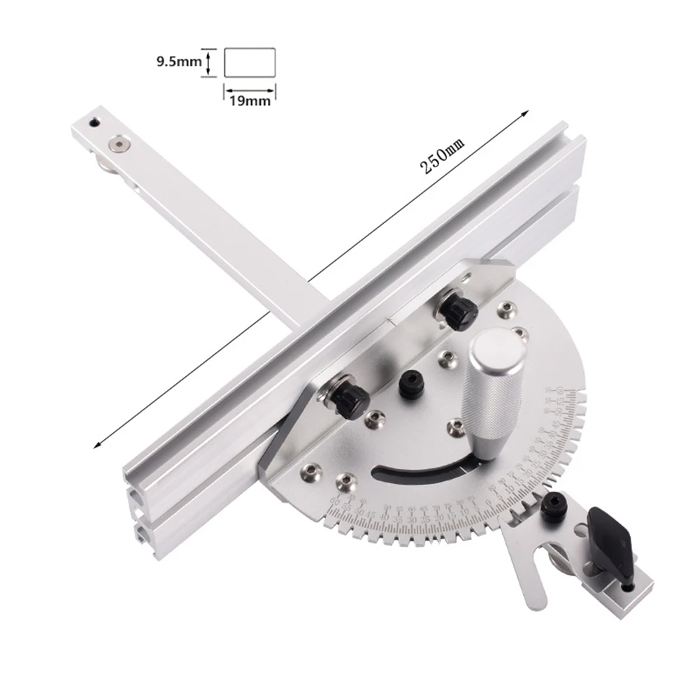 Угломер для точной нарезки, 34x38 мм, алюминиевый, для настольной пилы, для деревообработки, 27 угловых ограничителей
Угломер для точной нарезки, 34x38 мм, алюминиевый, для настольной пилы, для деревообработки, 27 угловых ограничителей