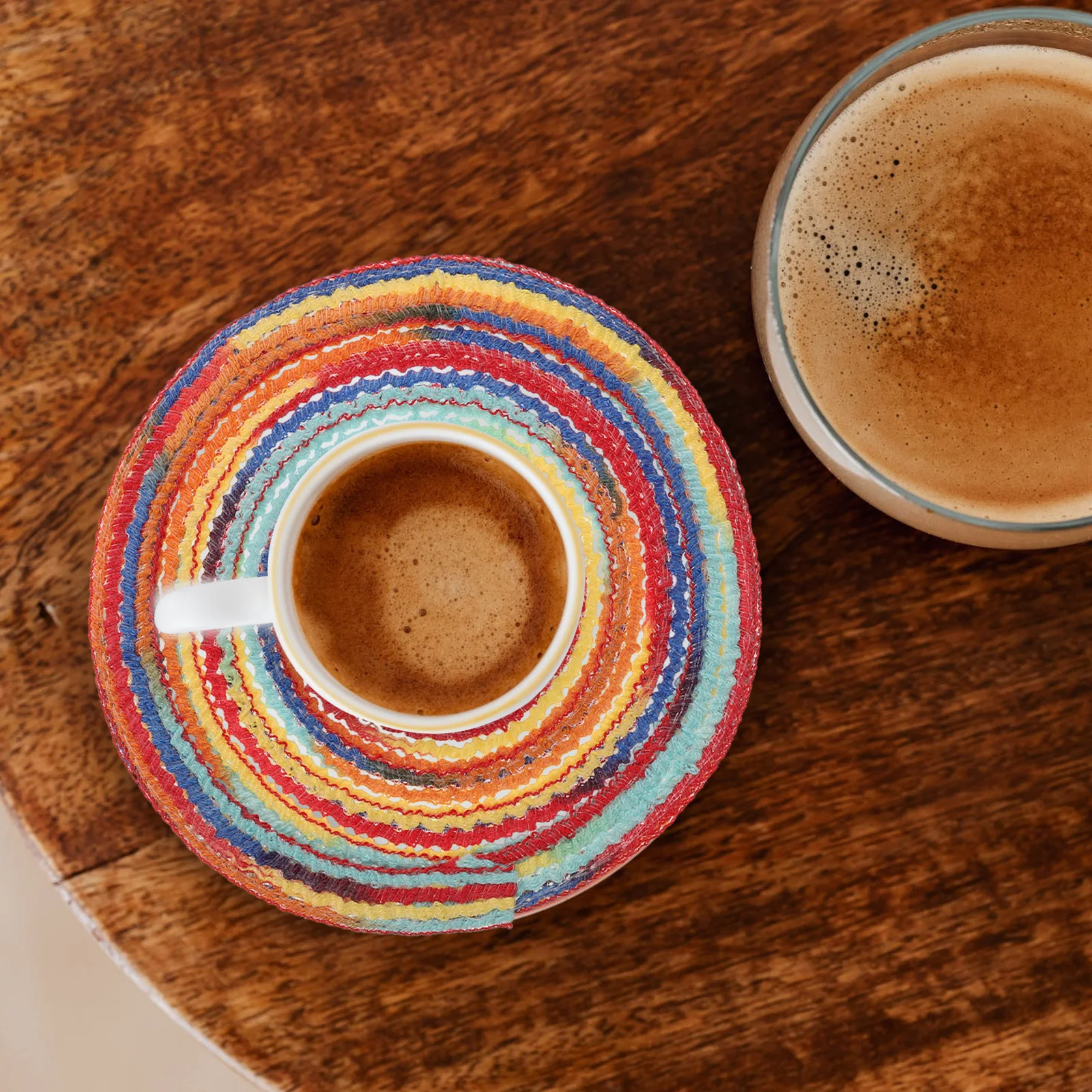 4pcs Round Placemat Bohemian Woven Tableware Mat Heat Insulated Dish Mat Decorative Coasters Home Dining Table Protective Mats
4pcs Round Placemat Bohemian Woven Tableware Mat Heat Insulated Dish Mat Decorative Coasters Home Dining Table Protective Mats