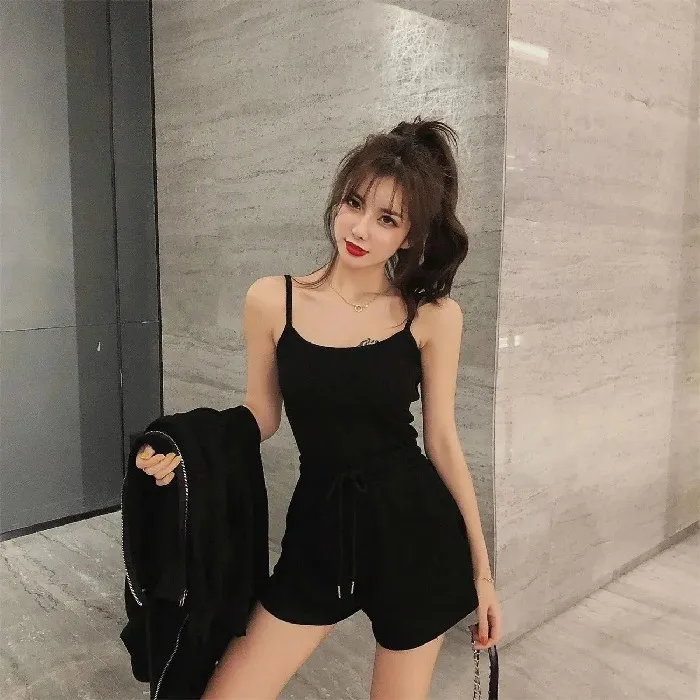 2026 Sports and Leisure Set New Women's Trendy Tank Top Shorts Stylish Three Piece Set Women's Leisure Style Solid Color
2026 Sports and Leisure Set New Women's Trendy Tank Top Shorts Stylish Three Piece Set Women's Leisure Style Solid Color
