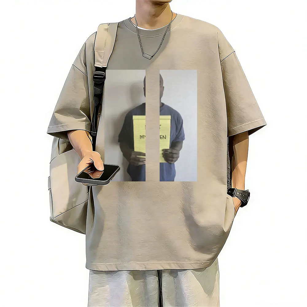 Washed Vintage Rapper Kanye West I Lost My Queen Too Funny Meme Mugshot T Shirt Men Women Hip Hop Fashion Oversized T-shirt Tops
Washed Vintage Rapper Kanye West I Lost My Queen Too Funny Meme Mugshot T Shirt Men Women Hip Hop Fashion Oversized T-shirt Tops