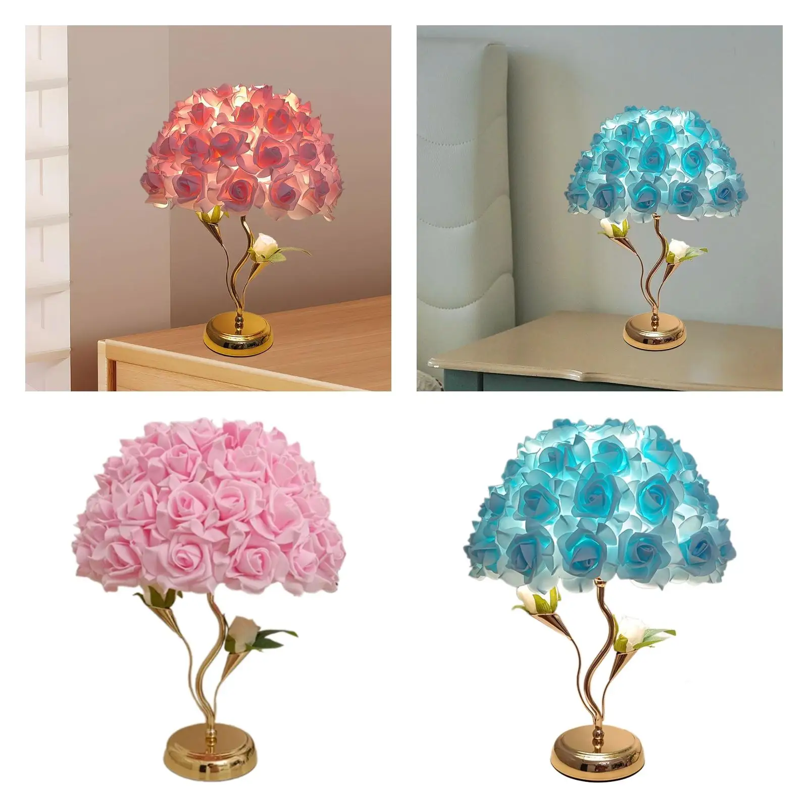 LED Rose Bedside Table Lamp Rose Table Lamp for Festival Office Living Room
LED Rose Bedside Table Lamp Rose Table Lamp for Festival Office Living Room