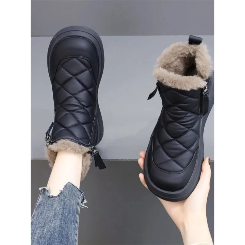 Зимние сапоги из натуральной кожи, женские осенне-зимние новые теплые ботинки на подкладке из хлопка, нескользящие ботинки на плоской подошве для беременных, B...
Зимние сапоги из натуральной кожи, женские осенне-зимние новые теплые ботинки на подкладке из хлопка, нескользящие ботинки на плоской подошве для беременных, B...