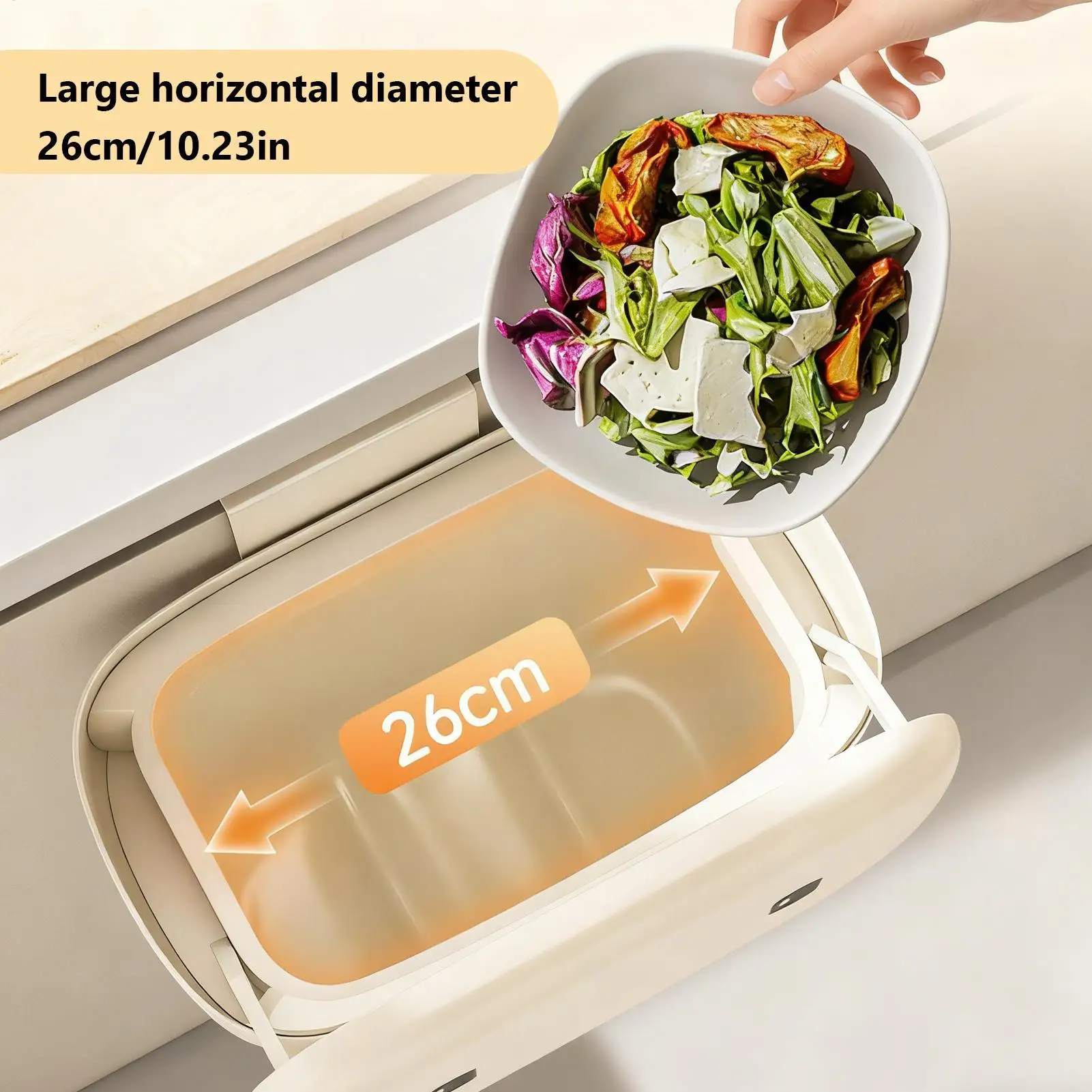 Kitchen Waste Bins Wall Garbage Basket With Lid Food Waste Bin For Countertop For Dorm Cabinet Cupboard Countertop Bathroom
Kitchen Waste Bins Wall Garbage Basket With Lid Food Waste Bin For Countertop For Dorm Cabinet Cupboard Countertop Bathroom