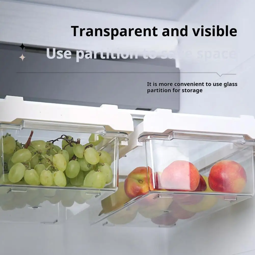 Pull-out Fridge Drawer Organizer Food Storage Box Large Capacity Storage Box Transparent Refrigerator Storage Drawer Bin
Pull-out Fridge Drawer Organizer Food Storage Box Large Capacity Storage Box Transparent Refrigerator Storage Drawer Bin