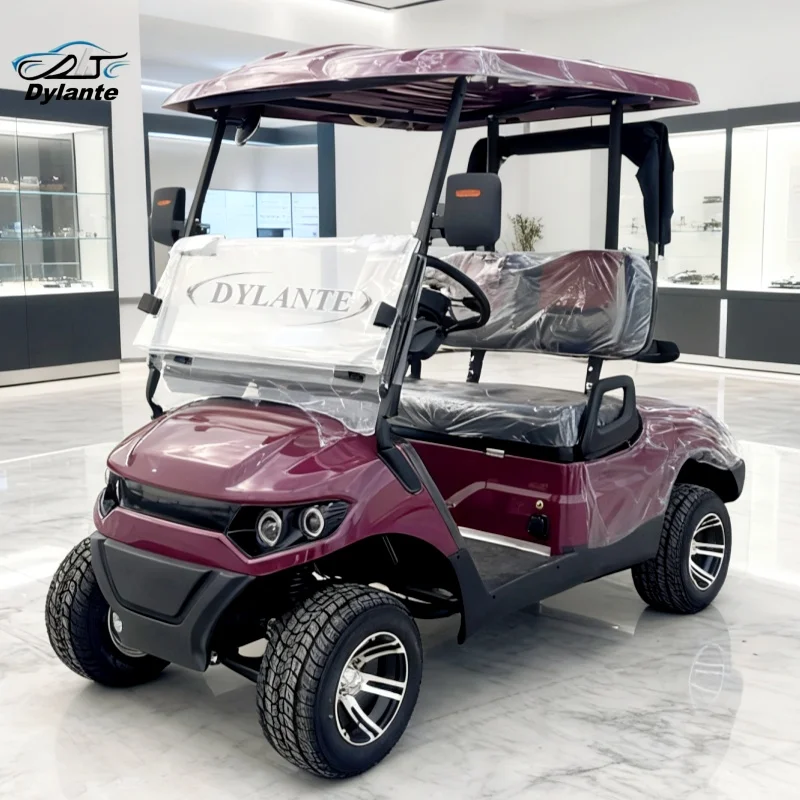 Dylante Solar Panel Powered Mini 2-Seater 5000W Electric Golf Cart 60V with Bag Rain Cover for Farm Off-Road Hunting Cart
Dylante Solar Panel Powered Mini 2-Seater 5000W Electric Golf Cart 60V with Bag Rain Cover for Farm Off-Road Hunting Cart