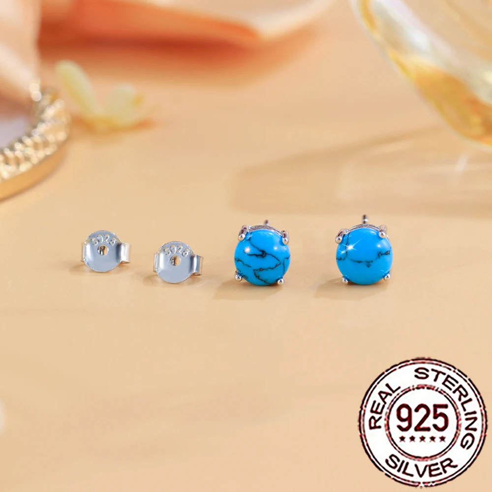 Серьги-гвоздики CWWZircons из стерлингового серебра 925 пробы, новые модные круглые серьги с синим бирюзовым камнем для женщин, изысканные украшения для вечеринок и на каждый день, аксессуар SE128
Серьги-гвоздики CWWZircons из стерлингового серебра 925 пробы, новые модные круглые серьги с синим бирюзовым камнем для женщин, изысканные украшения для вечеринок и на каждый день, аксессуар SE128