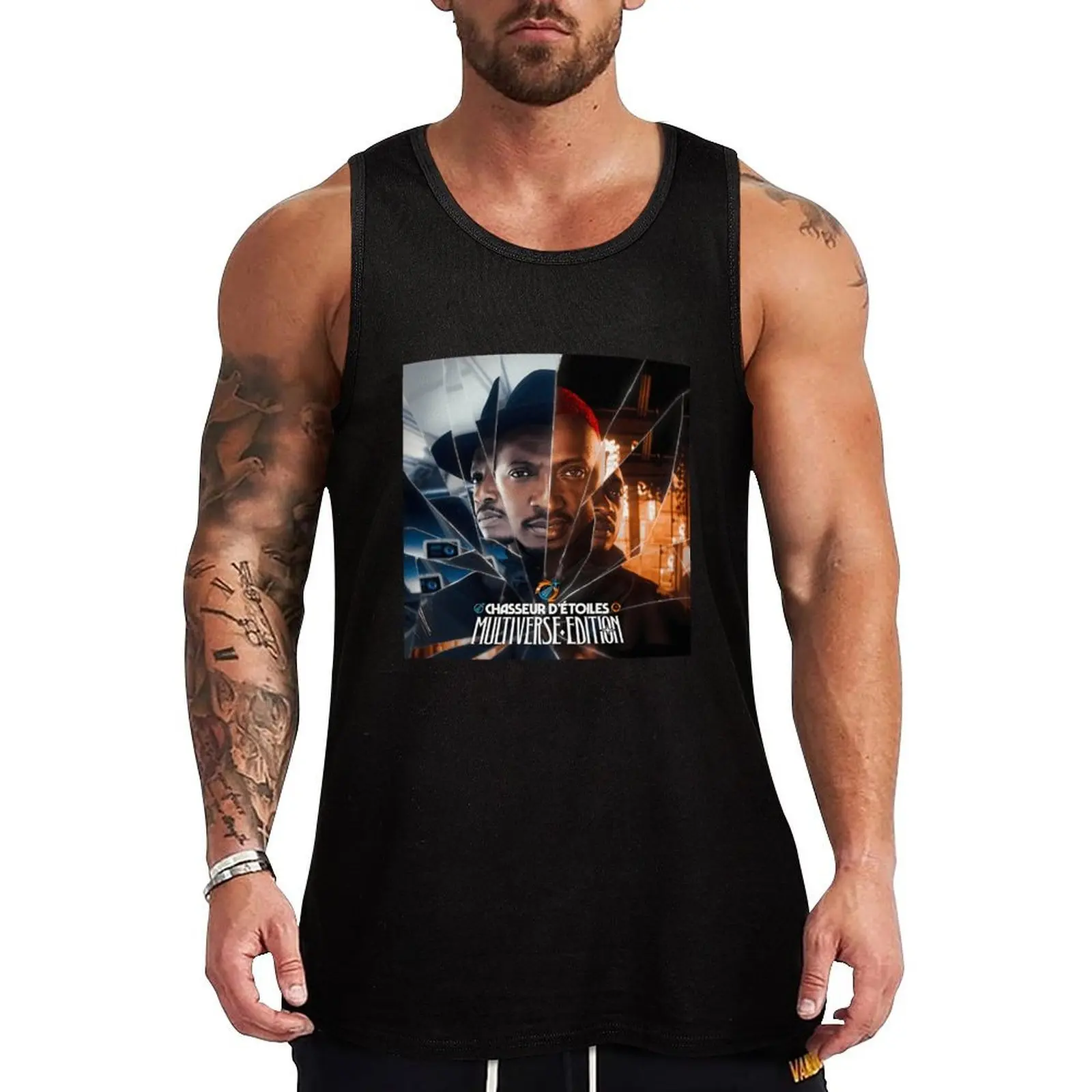SOPRANO STAR HUNTER MULTIVERE EDITION Tank Top Sleeveless Workout Tank Top Muscle Fit Gym Shirt
SOPRANO STAR HUNTER MULTIVERE EDITION Tank Top Sleeveless Workout Tank Top Muscle Fit Gym Shirt