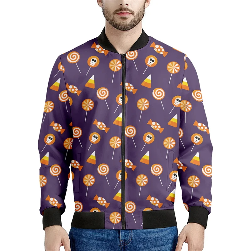 Halloween Candy Pumpkin Graphic Jacket For Men Women 3D Printed Zip Jacket Kids Loose Sports High Quality Coat Tops 2024 New
Halloween Candy Pumpkin Graphic Jacket For Men Women 3D Printed Zip Jacket Kids Loose Sports High Quality Coat Tops 2024 New
