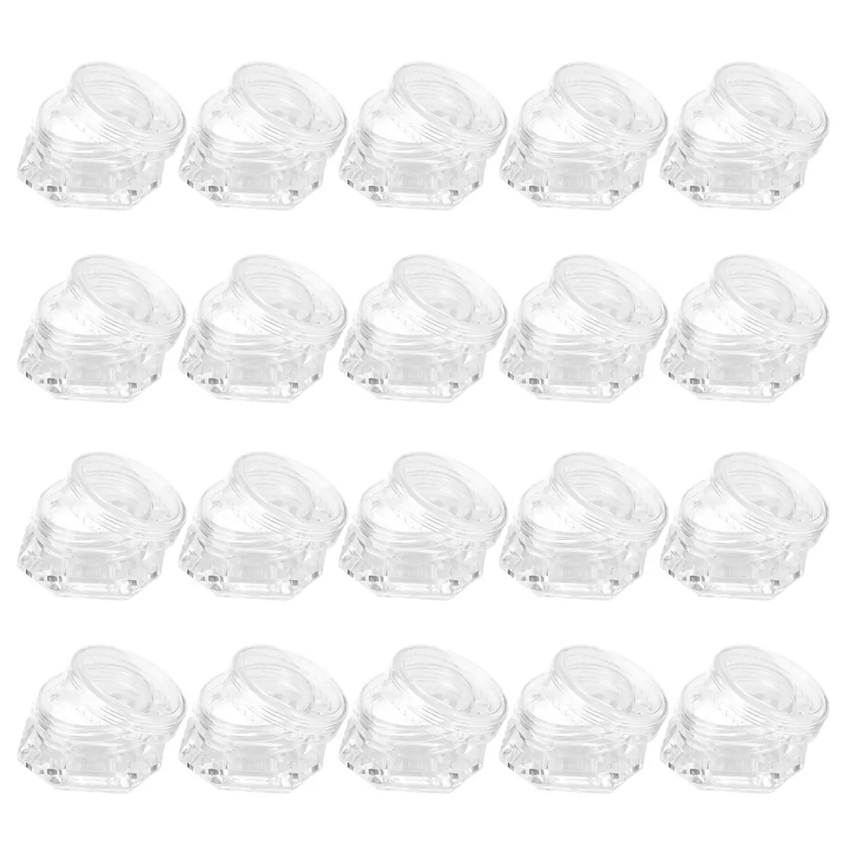 20 Pcs Empty Containers Travel Size Loose Powder Bottles Reusable Mini Jars for Lotion Sample Storage
20 Pcs Empty Containers Travel Size Loose Powder Bottles Reusable Mini Jars for Lotion Sample Storage