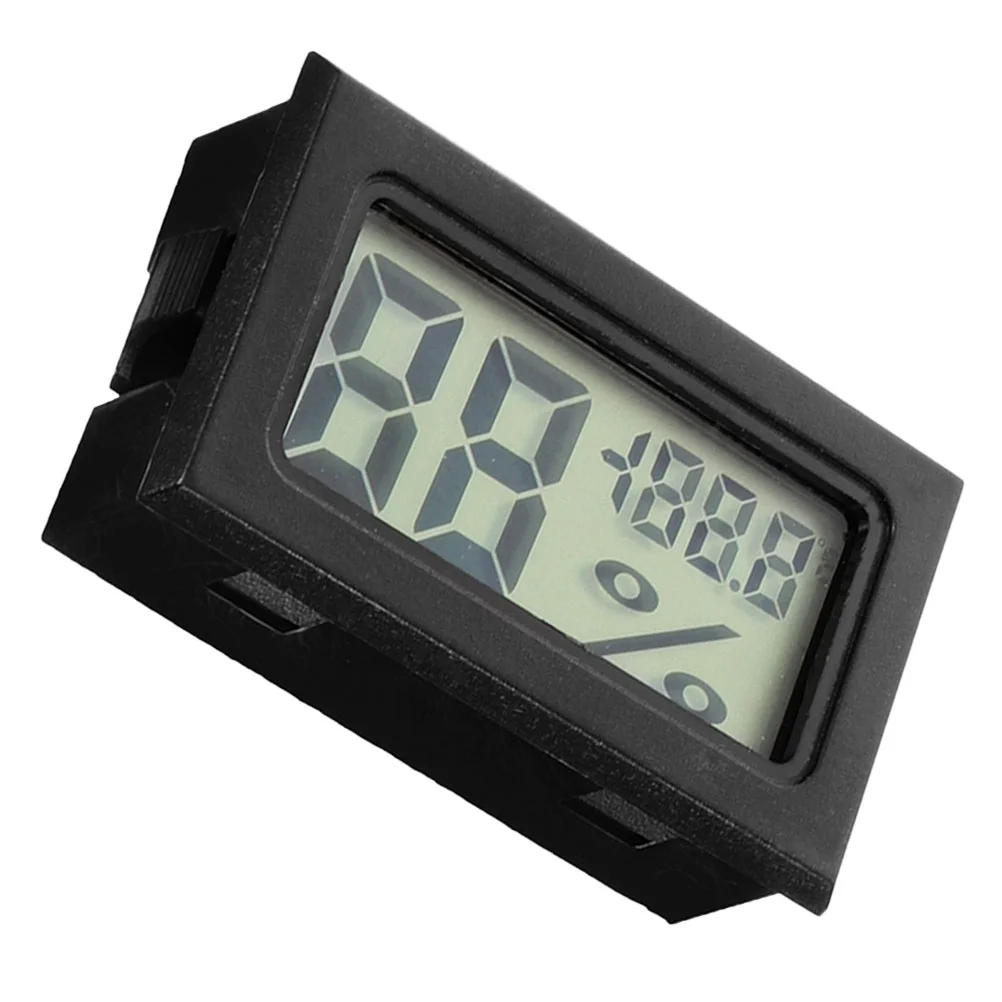 Digital Thermometer Humidifier Humidity Meters Mini Hygrometer Gauge Indoor Number 500X270X150CM Temperature and Black
Digital Thermometer Humidifier Humidity Meters Mini Hygrometer Gauge Indoor Number 500X270X150CM Temperature and Black