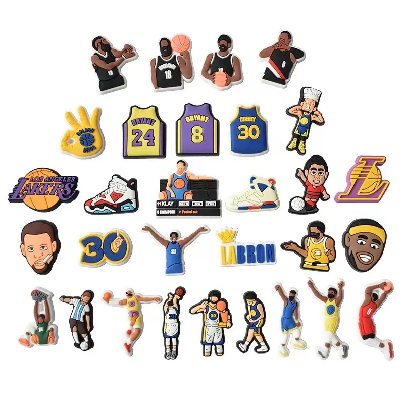 1 set sports basketball series PVC soft rubber hole Shoe Accessor shoe buckle spot bracelet belt accessories low price wholesale
1 set sports basketball series PVC soft rubber hole Shoe Accessor shoe buckle spot bracelet belt accessories low price wholesale